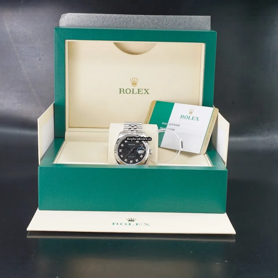 Fantastic Replica Rolex Datejust 116234 Caliber 3135 Automatic Movement 36mm Steel Case Mens/unisex Watch - Image 10