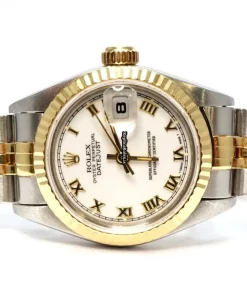 Luxury Knockoff Rolex Lady-datejust 69173 Caliber 2135 Automatic Movement 26mm Gold/steel Case Womens Watch