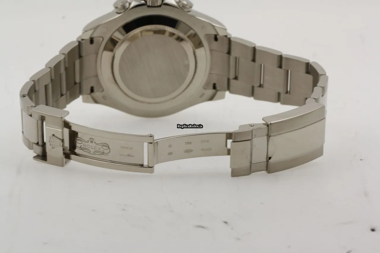 Lovely Replica Rolex Yacht-master II 116689 Caliber 4161 Automatic Movement 44mm White Gold Case Mens/unisex Watch - Image 11