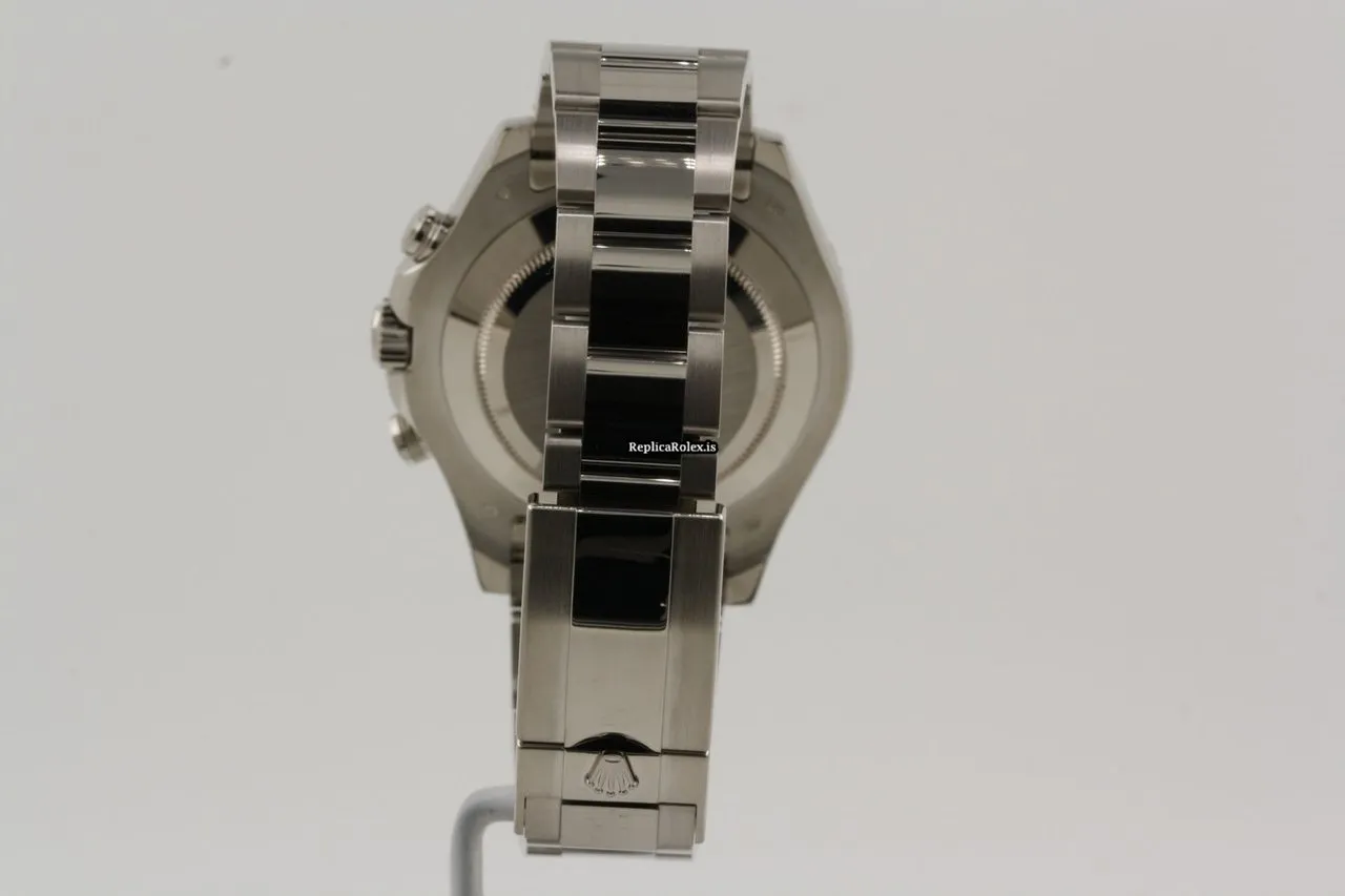 Lovely Replica Rolex Yacht-master II 116689 Caliber 4161 Automatic Movement 44mm White Gold Case Mens/unisex Watch - Image 5
