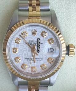 Marvellous Replica Rolex Lady-datejust 69173 Automatic Movement 26mm Gold/steel Case Womens Watch