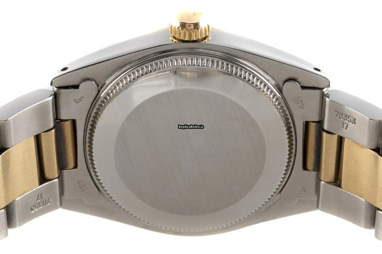 Luxury Replica Rolex Lady-datejust 6827 Caliber 2030 Automatic Movement 31mm Gold/steel Case Womens Watch - Image 9