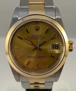 Aaa Replica Rolex Datejust 78243 Automatic Movement 31mm Gold/steel Case Womens Watch