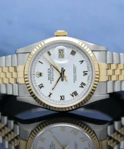 Top Replica Rolex Datejust 16233 Caliber 3135 Automatic Movement 36x42mm Gold/steel Case Mens/unisex Watch