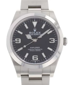 Quality Fake Rolex Explorer 214270 Caliber 3132 Automatic Movement 39mm Steel Case Mens/unisex Watch