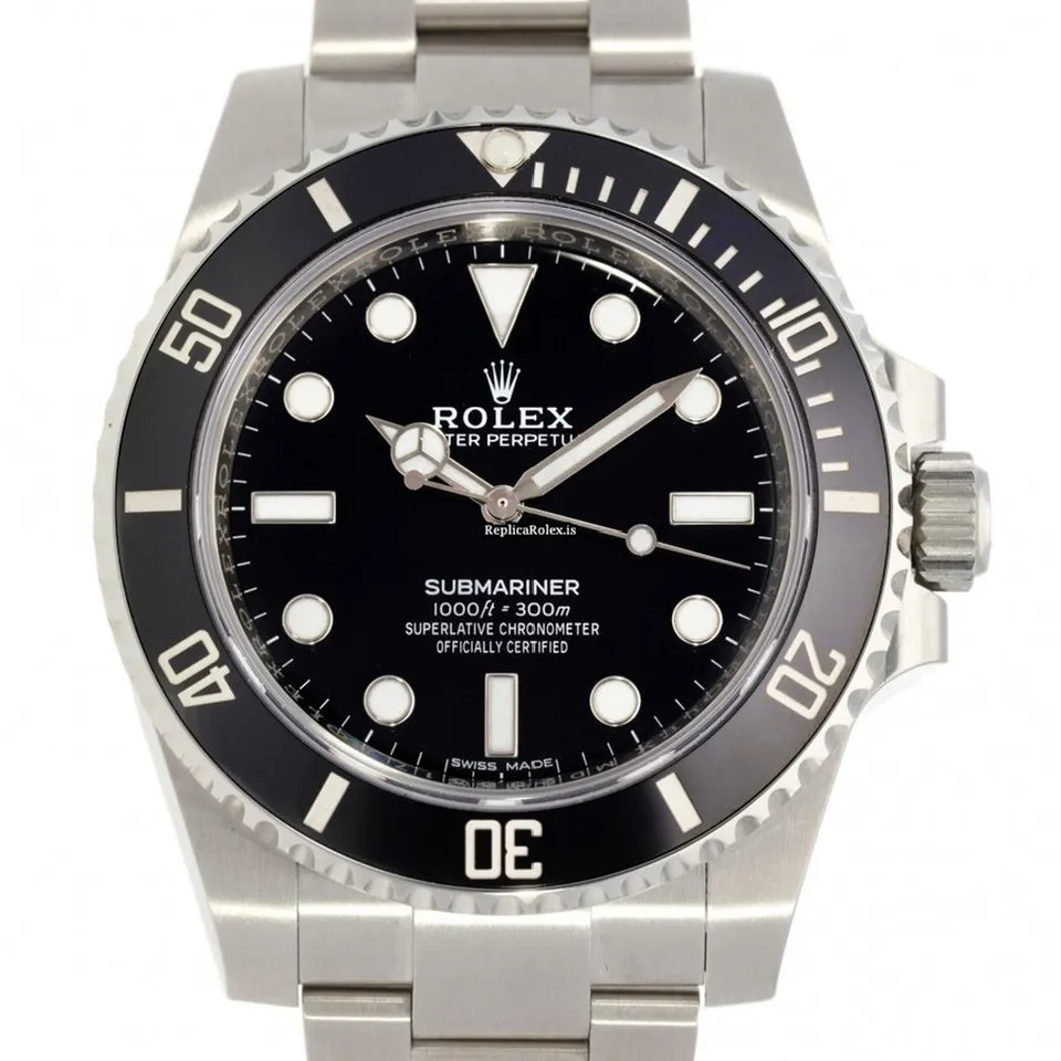 Superb Replica Rolex Submariner 114060 Automatic Movement Steel Case Mens/unisex Watch