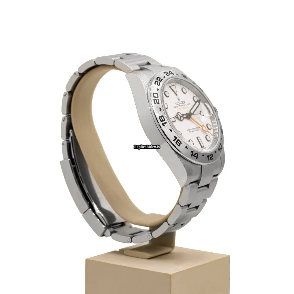Superior Clone Rolex Explorer II 216570 Automatic Movement 42mm Steel Case Mens/unisex Watch - Image 4
