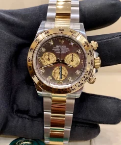 Unique Replica Rolex Daytona 116503 Caliber 4130 Automatic Movement 40mm Gold/steel Case Mens/unisex Watch