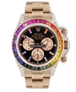 Perfect Replica Rolex Daytona 116505 Automatic Movement 40mm Rose Gold Case Watch