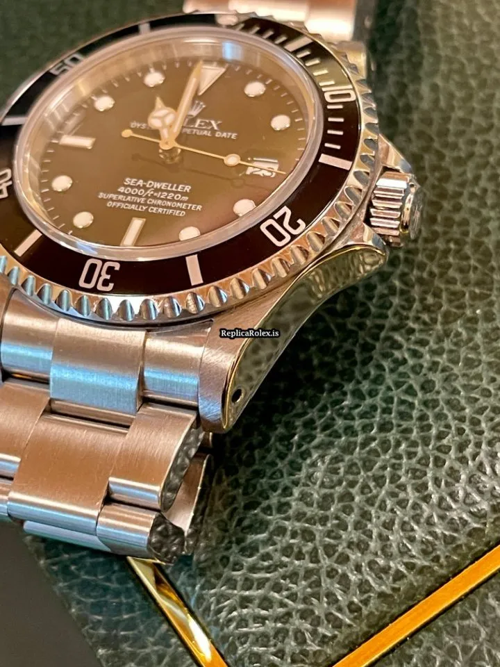 Unique Imitation Rolex Sea-dweller 4000 16600 Caliber 3135 Automatic Movement 40mm Steel Case Mens/unisex Watch - Image 10