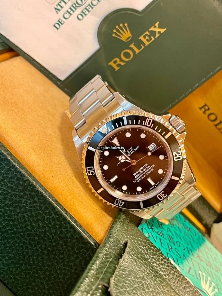 Unique Imitation Rolex Sea-dweller 4000 16600 Caliber 3135 Automatic Movement 40mm Steel Case Mens/unisex Watch - Image 11