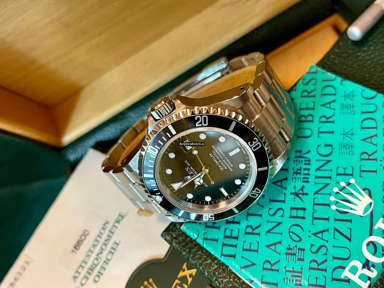 Unique Imitation Rolex Sea-dweller 4000 16600 Caliber 3135 Automatic Movement 40mm Steel Case Mens/unisex Watch - Image 13