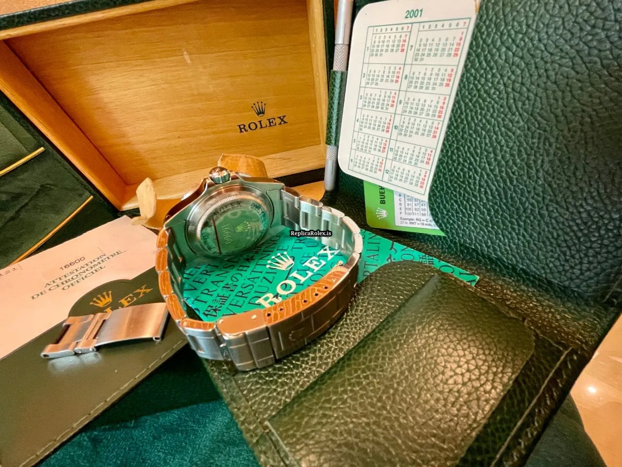 Unique Imitation Rolex Sea-dweller 4000 16600 Caliber 3135 Automatic Movement 40mm Steel Case Mens/unisex Watch - Image 15
