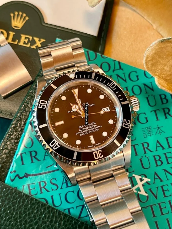 Unique Imitation Rolex Sea-dweller 4000 16600 Caliber 3135 Automatic Movement 40mm Steel Case Mens/unisex Watch - Image 5