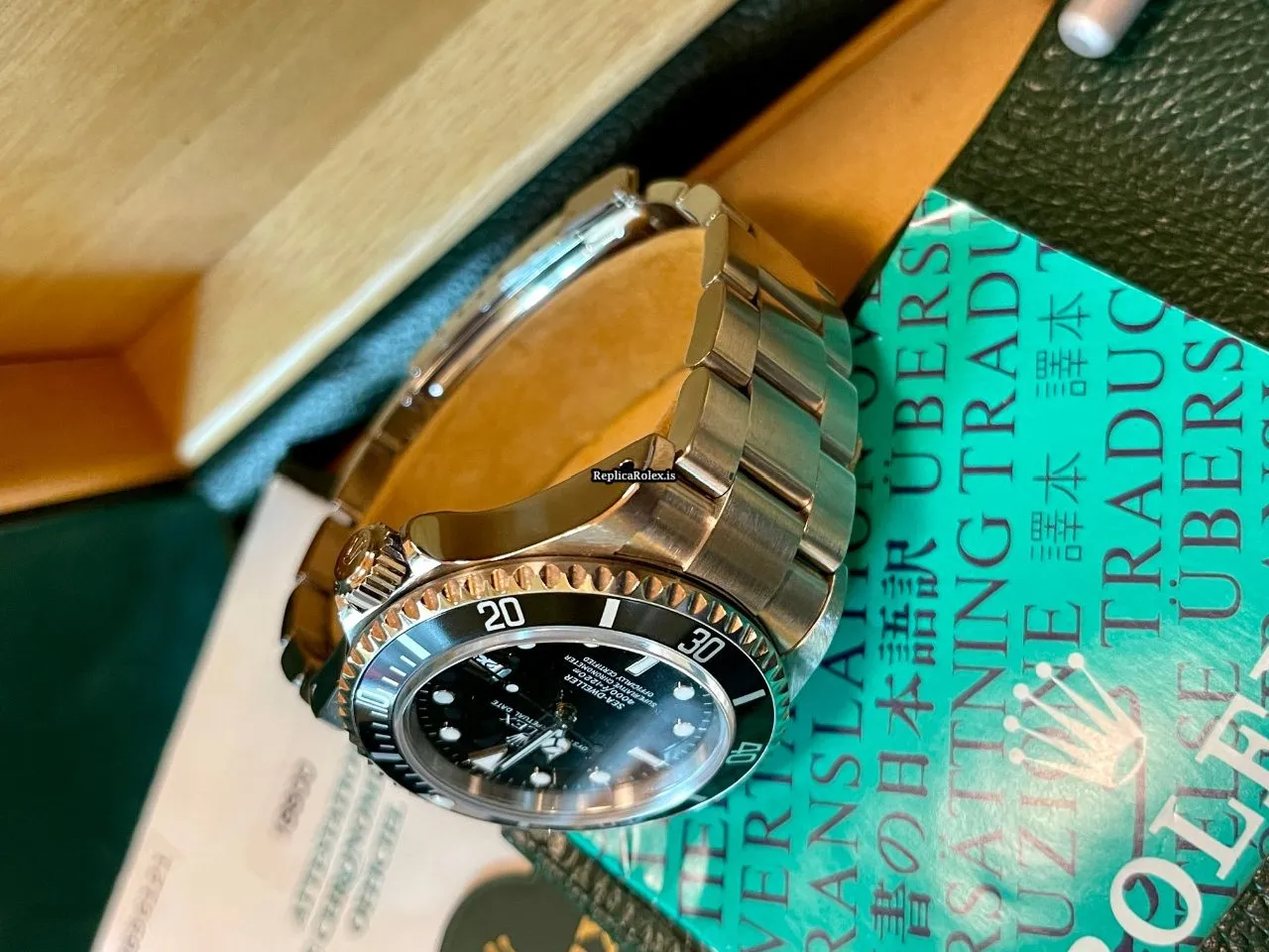 Unique Imitation Rolex Sea-dweller 4000 16600 Caliber 3135 Automatic Movement 40mm Steel Case Mens/unisex Watch - Image 9