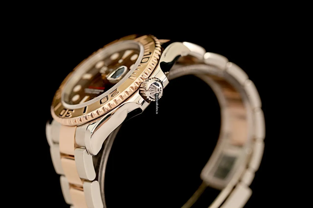 Well Made Replica Rolex Yacht-master 40 116621 Caliber 3135 Automatic Movement 40mm Gold/steel Case Mens/unisex Watch - Image 10