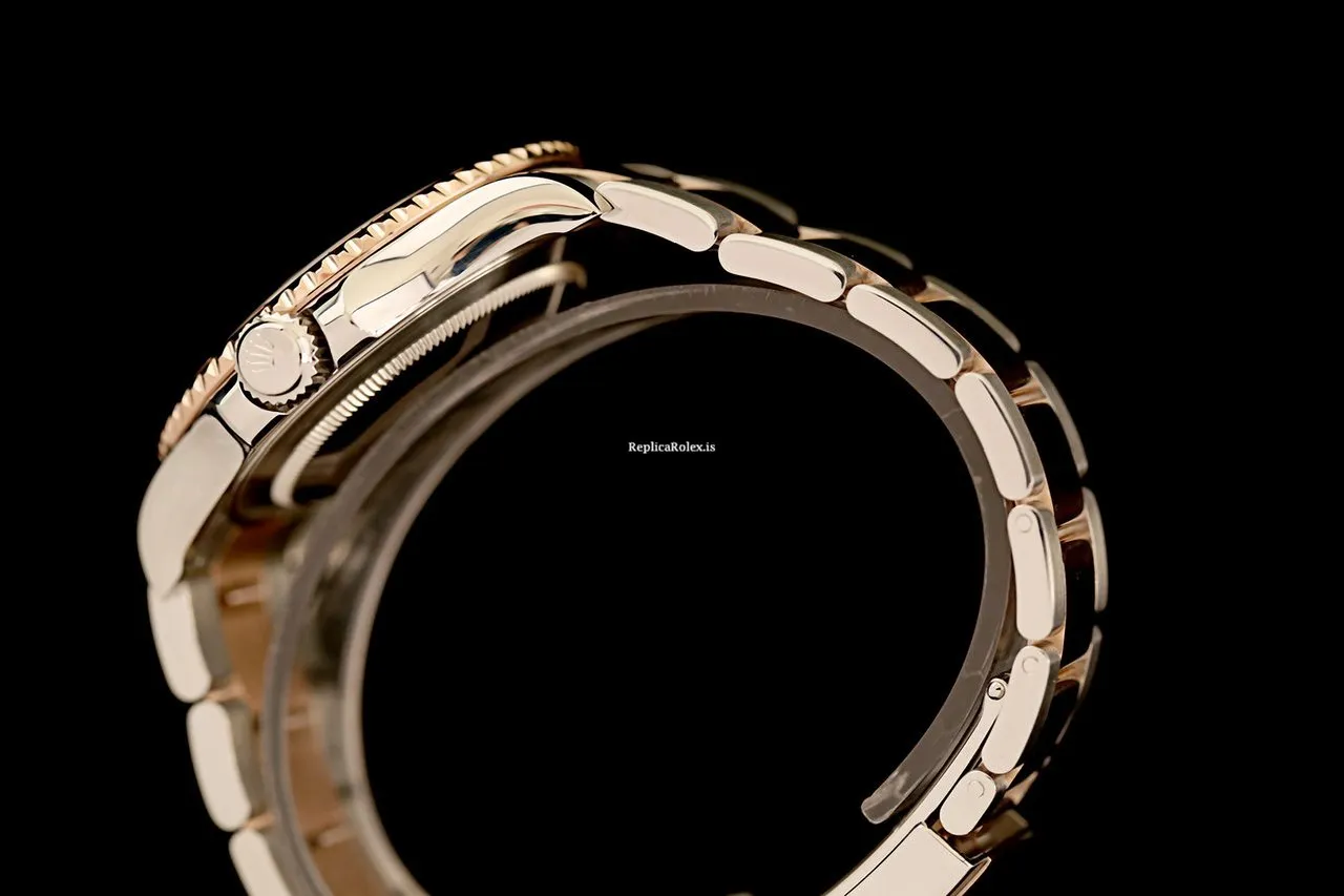 Well Made Replica Rolex Yacht-master 40 116621 Caliber 3135 Automatic Movement 40mm Gold/steel Case Mens/unisex Watch - Image 8