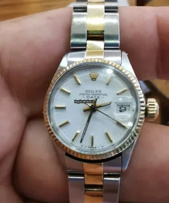Pleasing Replica Rolex Oyster Perpetual Lady Date 6517 Watch