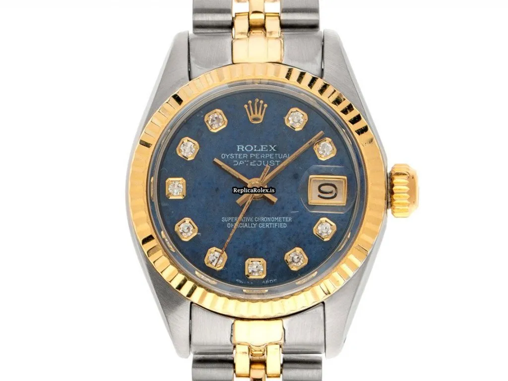 Inexpensive Fake Rolex Lady-datejust 6917 Caliber 2030 Automatic Movement 26mm Gold/steel Case Mens/unisex Watch