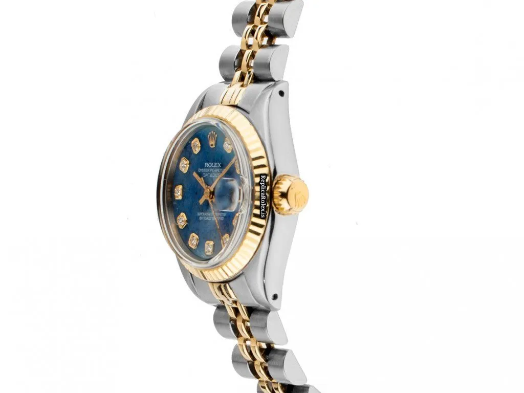 Inexpensive Fake Rolex Lady-datejust 6917 Caliber 2030 Automatic Movement 26mm Gold/steel Case Mens/unisex Watch - Image 2
