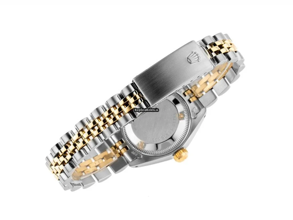 Inexpensive Fake Rolex Lady-datejust 6917 Caliber 2030 Automatic Movement 26mm Gold/steel Case Mens/unisex Watch - Image 5