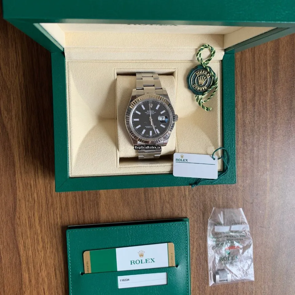 Best Replica Rolex Datejust II 116334 Caliber 3136 Automatic Movement 41mm Steel Case Mens/unisex Watch - Image 5