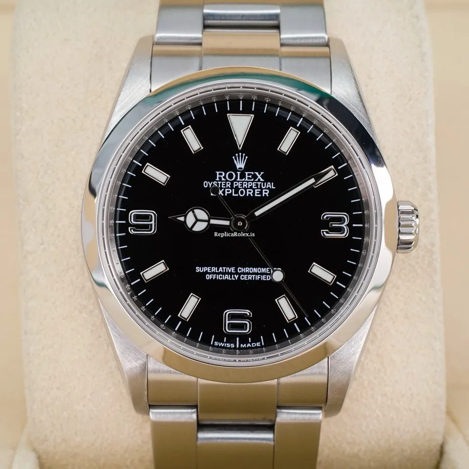Superior Replica Rolex Explorer 114270 Caliber 3130 Automatic Movement 36mm Steel Case Mens/unisex Watch - Image 12