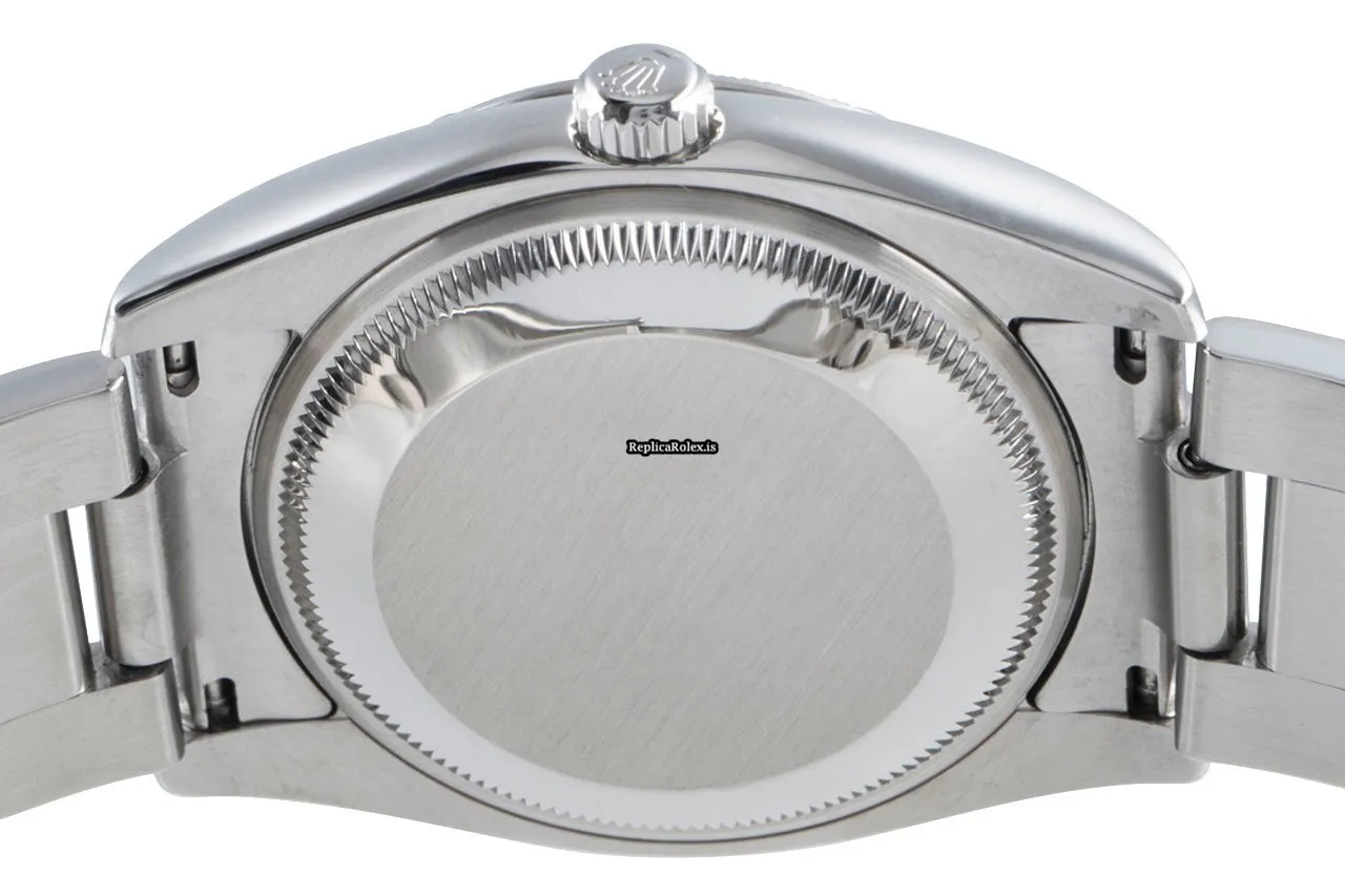 Recommend Fake Rolex Oyster Perpetual Date 115210 Caliber 3135 Automatic Movement 34mm Steel Case Mens/unisex Watch - Image 9