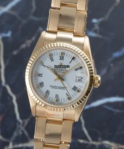 Discount Replica Rolex Lady-datejust 68278 Caliber 2135 Automatic Movement 31mm Yellow Gold Case Womens Watch