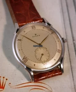 Fabulous Fake Rolex Oyster Precision 4498 Manual Winding Movement 35mm Steel Case Mens/unisex Watch