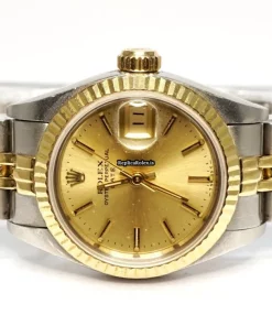 Superior Replica Rolex Lady-datejust 69173 Caliber 2135 Automatic Movement 26mm Gold/steel Case Womens Watch