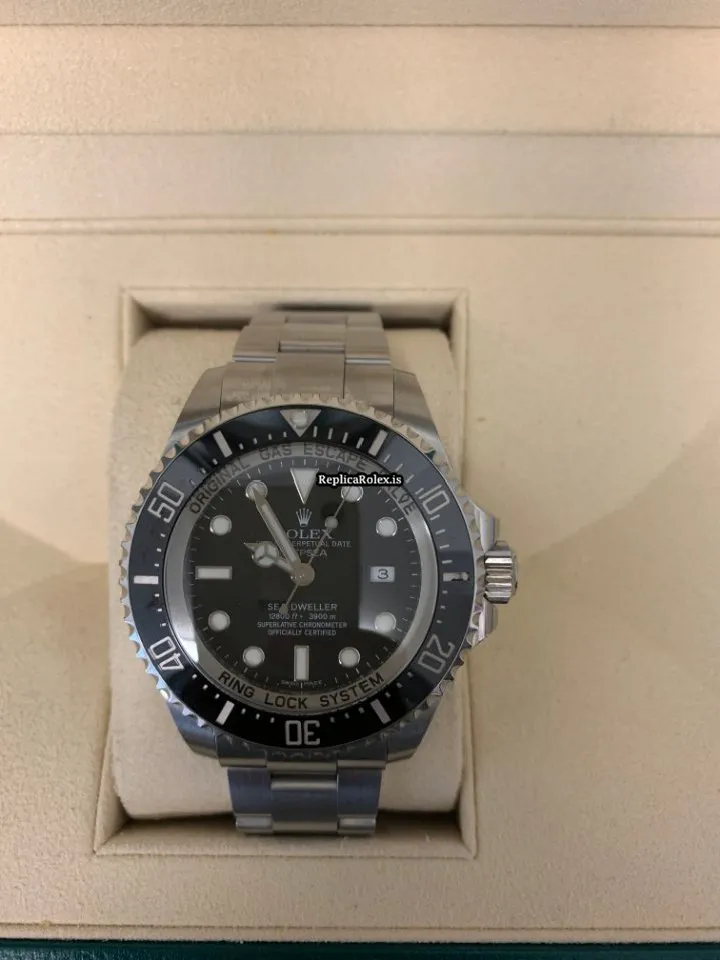 Wonderful Replica Rolex Sea-dweller 126600 Caliber 3235 Automatic Movement 43mm Steel Case Mens/unisex Watch - Image 4