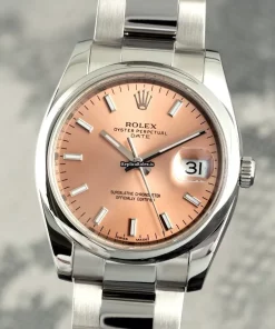 Fine Replica Rolex Oyster Perpetual Date 115200 Caliber 3135 Automatic Movement 34mm Steel Case Mens/unisex Watch