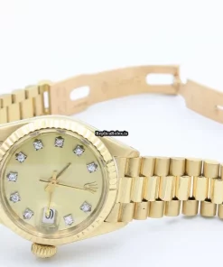 Lovely Fake Rolex Lady-datejust 6917 Caliber 2030 Automatic Movement 26mm Yellow Gold Case Womens Watch