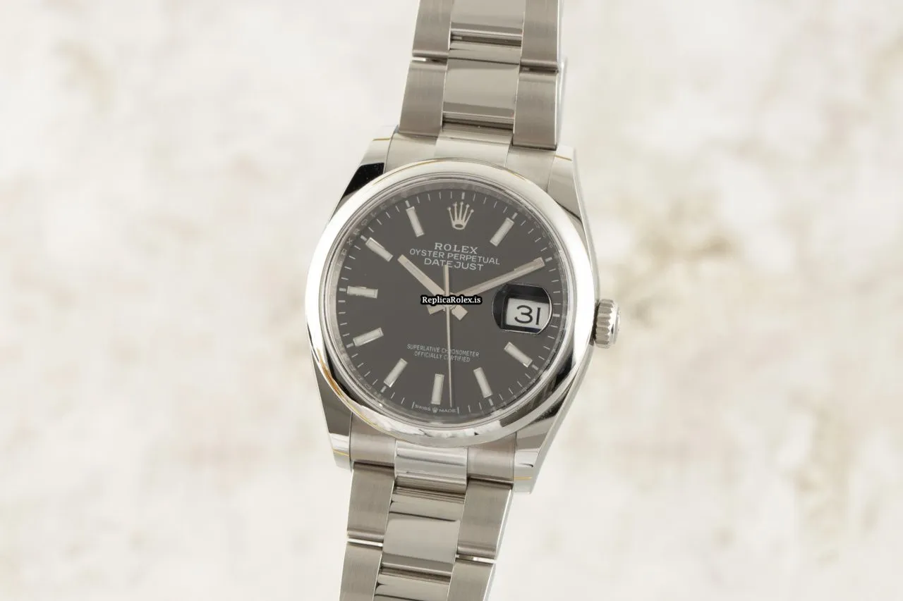 Exquisite Imitation Rolex Datejust 126200 Caliber 3235 Automatic Movement 36mm Steel Case Mens/unisex Watch