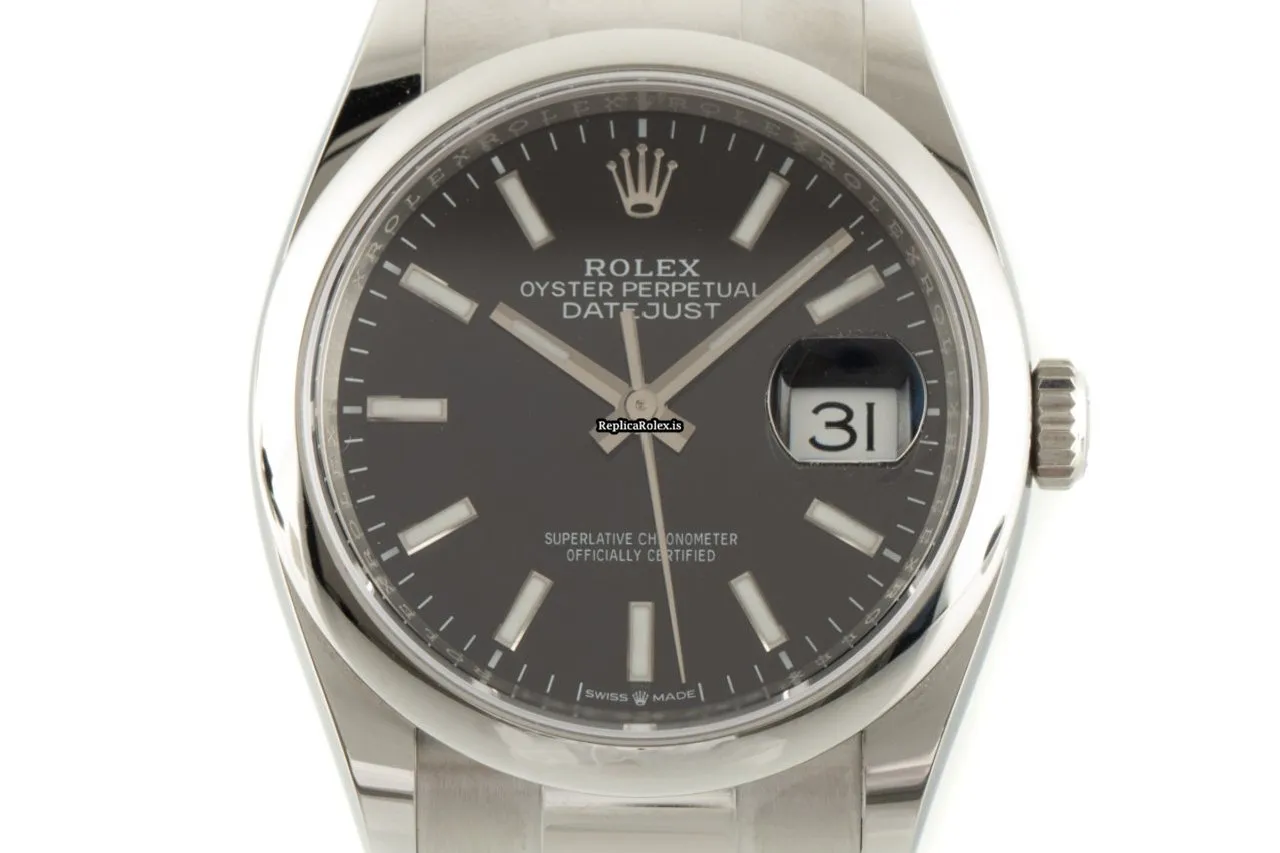 Exquisite Imitation Rolex Datejust 126200 Caliber 3235 Automatic Movement 36mm Steel Case Mens/unisex Watch - Image 7
