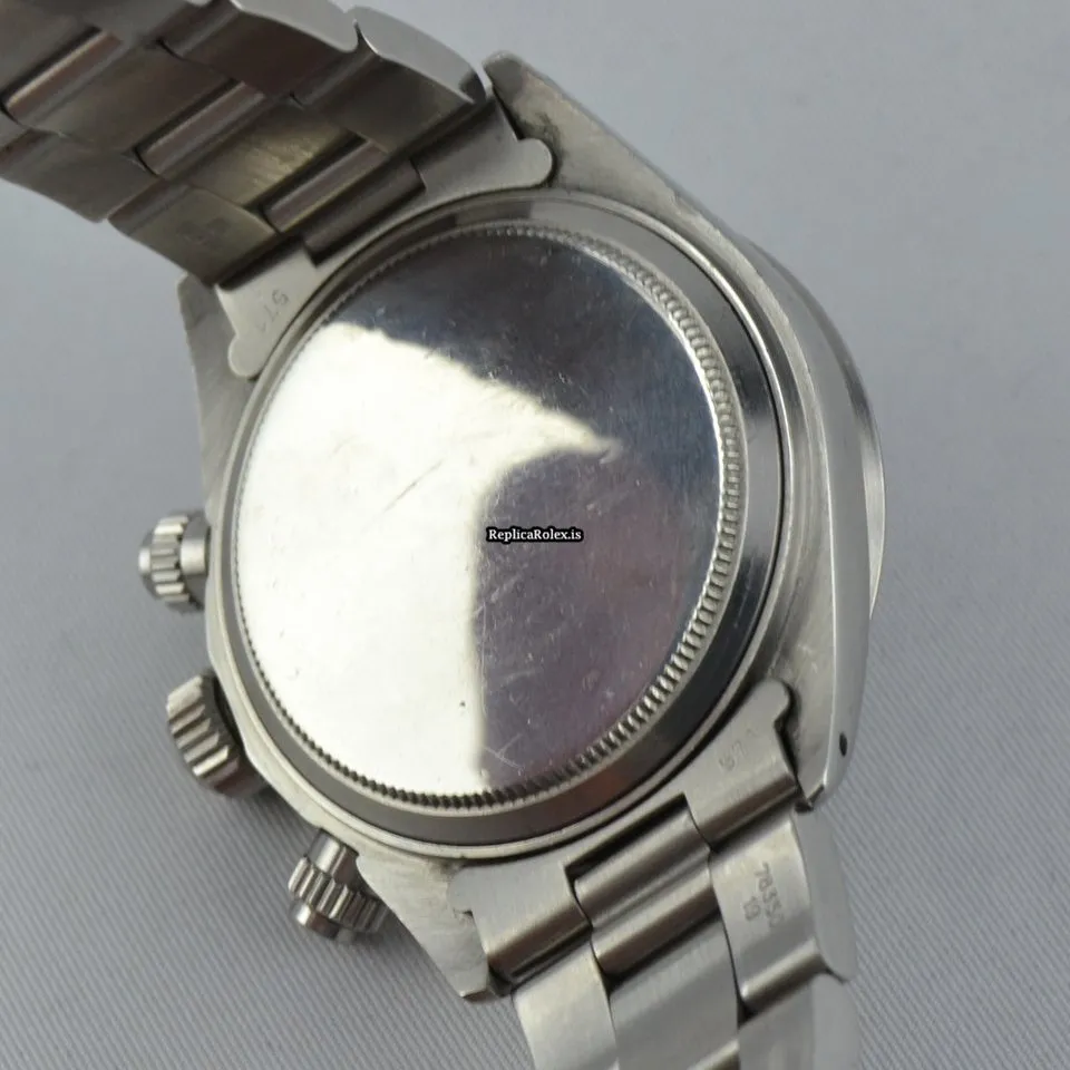 Excellent Fake Rolex Daytona 6265 Caliber 727 Manual Winding Movement 37mm Steel Case Mens/unisex Watch - Image 5