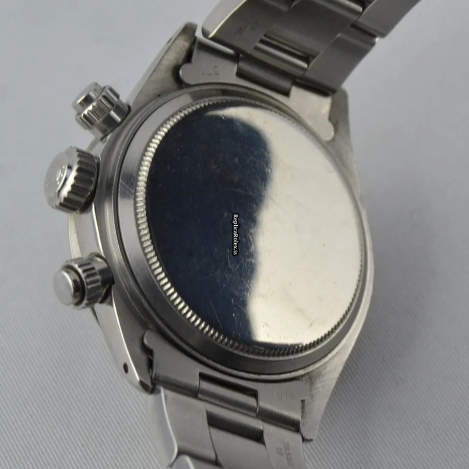 Excellent Fake Rolex Daytona 6265 Caliber 727 Manual Winding Movement 37mm Steel Case Mens/unisex Watch - Image 6