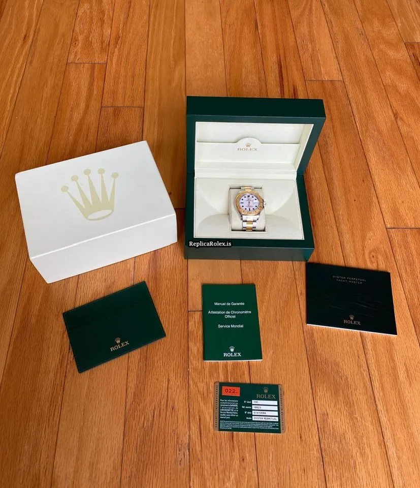 Terrific Copies Rolex Yacht-master 40 16623 Caliber 3135 Automatic Movement 40mm Gold/steel Case Mens/unisex Watch - Image 2