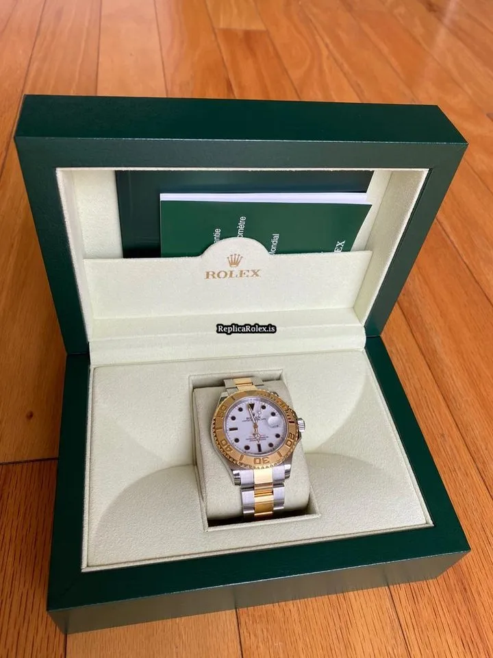 Terrific Copies Rolex Yacht-master 40 16623 Caliber 3135 Automatic Movement 40mm Gold/steel Case Mens/unisex Watch - Image 3