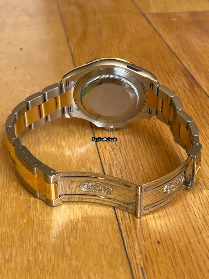 Terrific Copies Rolex Yacht-master 40 16623 Caliber 3135 Automatic Movement 40mm Gold/steel Case Mens/unisex Watch - Image 6