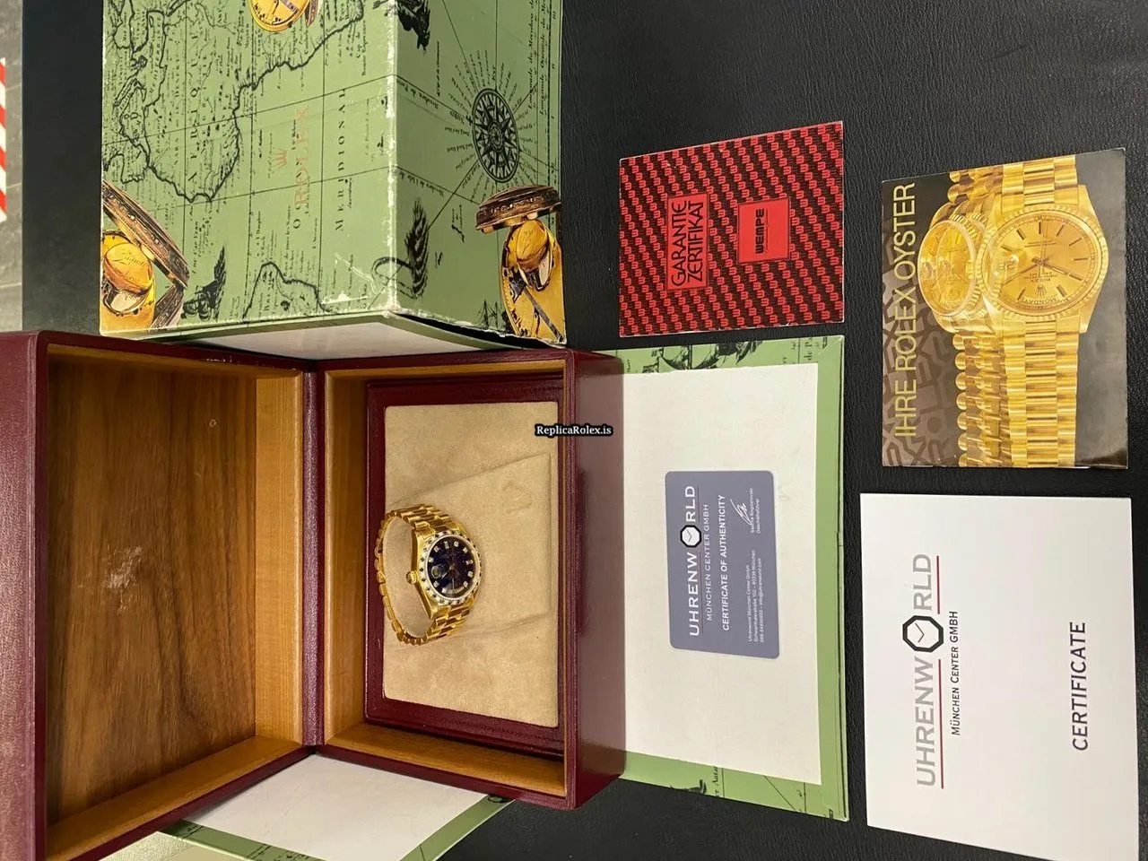 Ideal Replica Rolex Day-date 36 18148 Automatic Movement 36mm Yellow Gold Case Watch - Image 6