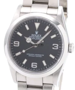Popular Replicas Rolex Explorer 114270 Automatic Movement 36mm Steel Case Mens/unisex Watch