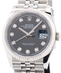 Design Fake Rolex Datejust 126234g Caliber 3235 Automatic Movement 36mm Gold/steel Case Mens/unisex Watch