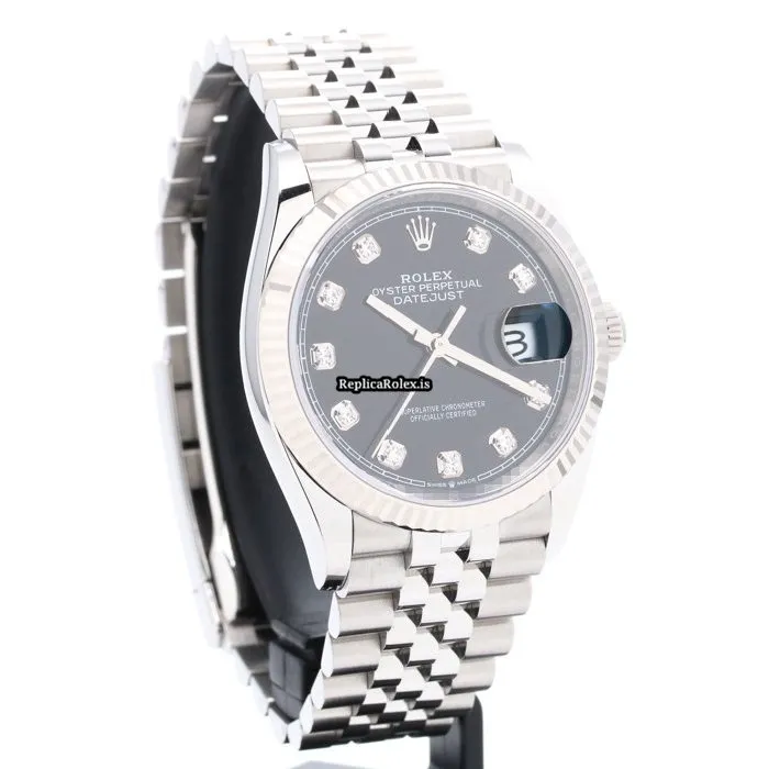 Design Fake Rolex Datejust 126234g Caliber 3235 Automatic Movement 36mm Gold/steel Case Mens/unisex Watch - Image 8