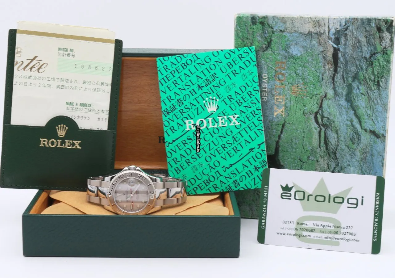 Good Replica Rolex Yacht-master 168622 Caliber 2235 Automatic Movement 35mm Steel Case Mens/unisex Watch - Image 2