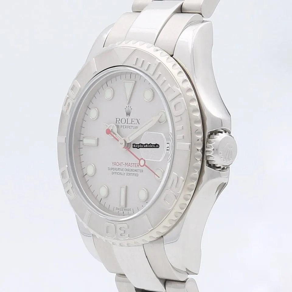 Good Replica Rolex Yacht-master 168622 Caliber 2235 Automatic Movement 35mm Steel Case Mens/unisex Watch - Image 3