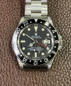 High Quality Fake Rolex Gmt-master 1675 Automatic Movement Steel Case Mens/unisex Watch
