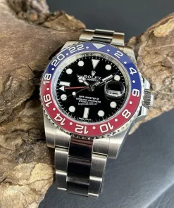Stylish Fake Rolex Gmt-master II 116719blro Automatic Movement 40mm White Gold Case Watch