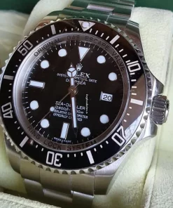 Good Fake Rolex Sea-dweller Deepsea 116660 Caliber 3135 Automatic Movement 44mm Steel Case Mens/unisex Watch